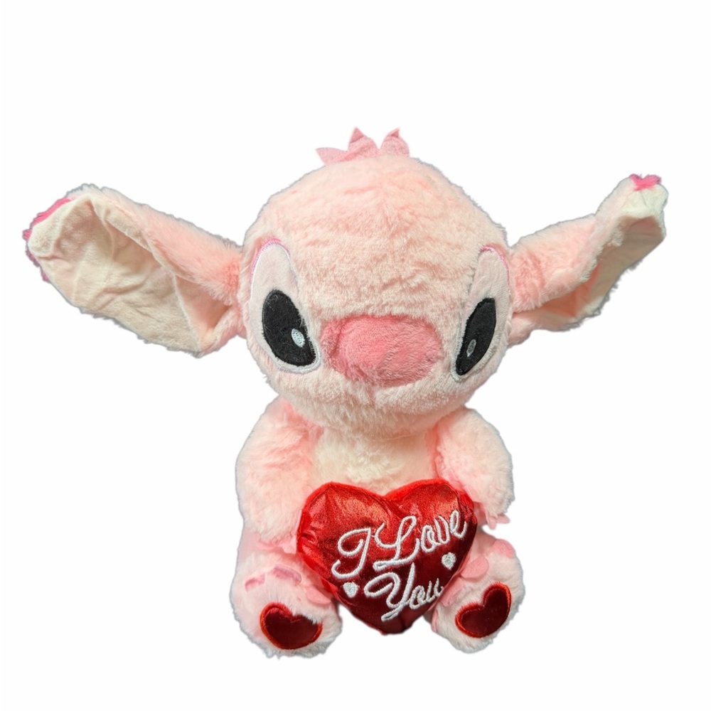 Pink Plush Toy with Heart